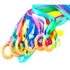 Montessori Style Sensory Toy BPA-free Non-toxic Baby Ribbon Ring Newborns Upwards Develop Colour Recognition Sensory Toy 1