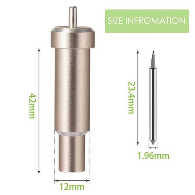 Deep Point Blade and Housing, Perfect Tool for Cricut Maker and Cricut  Explore Air 1 and 2