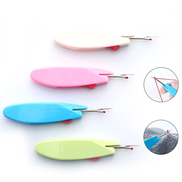 1PC Collapsible Stitch Remover Stainless Steel Thread Cutter Remover Cross  Seam Ripper DIY Needlework Embroidery Sewing Tools - AliExpress