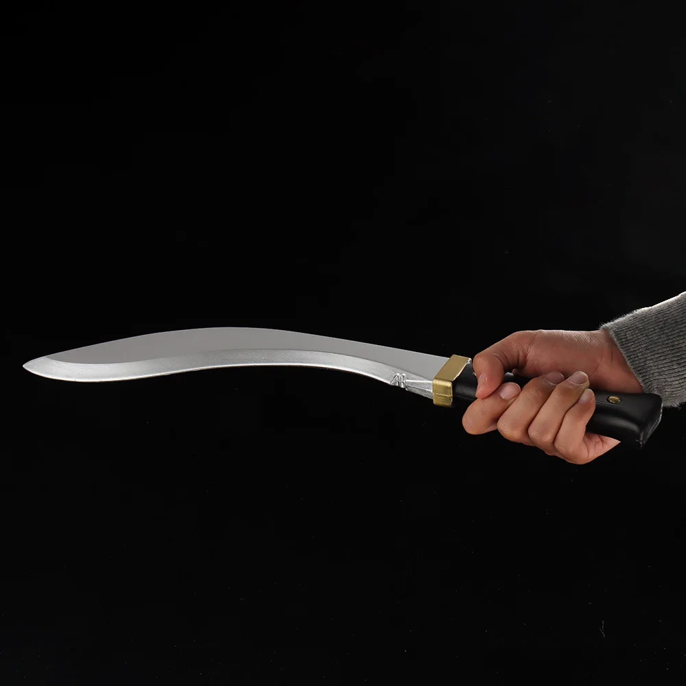 Nepalese Long Knife Pu Prop Knife 51x13cm Halloween Carnival Performance Weapon Props Home Furnishings Kids Gift