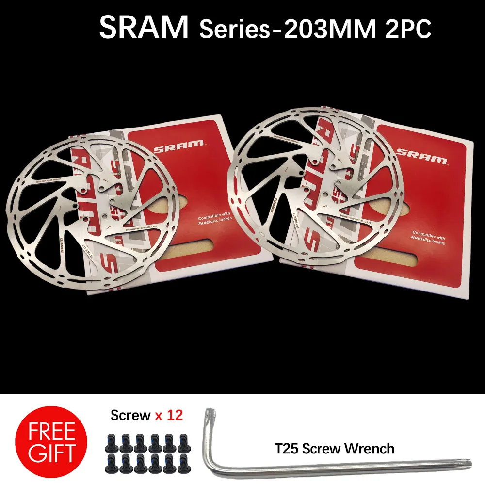 Sram AVIDバイクブレーキローター中心線160mm 180 203油圧ディスク