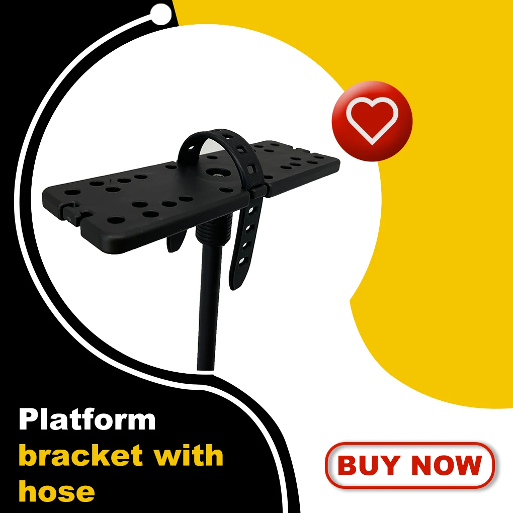 

Fish Finder Mount Universal Portable Swiveling Angle Adjustable Mounting Base Fishing Boats Canoe Bracket Plate Accessories