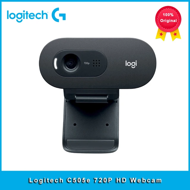 Logitech C505e 720P HD Webcam Computer Office Camera For Video Conferencing Online Course Online Distance Education Camera 1