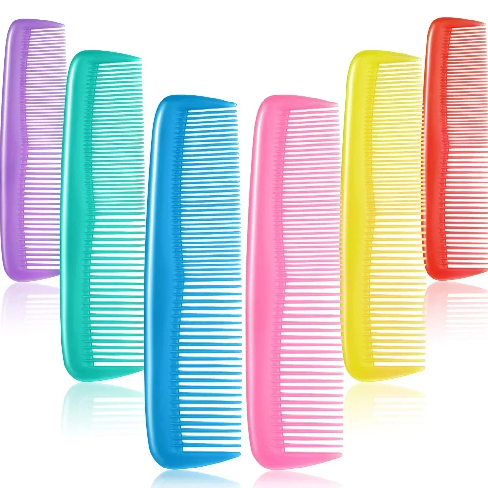 Description Picture 3 of item12Pcs Anti-static Hair Combs Mini Double Side Brush Professional Beard Comb Barber Hair Comb Hair Styling Tool Salon Accessories