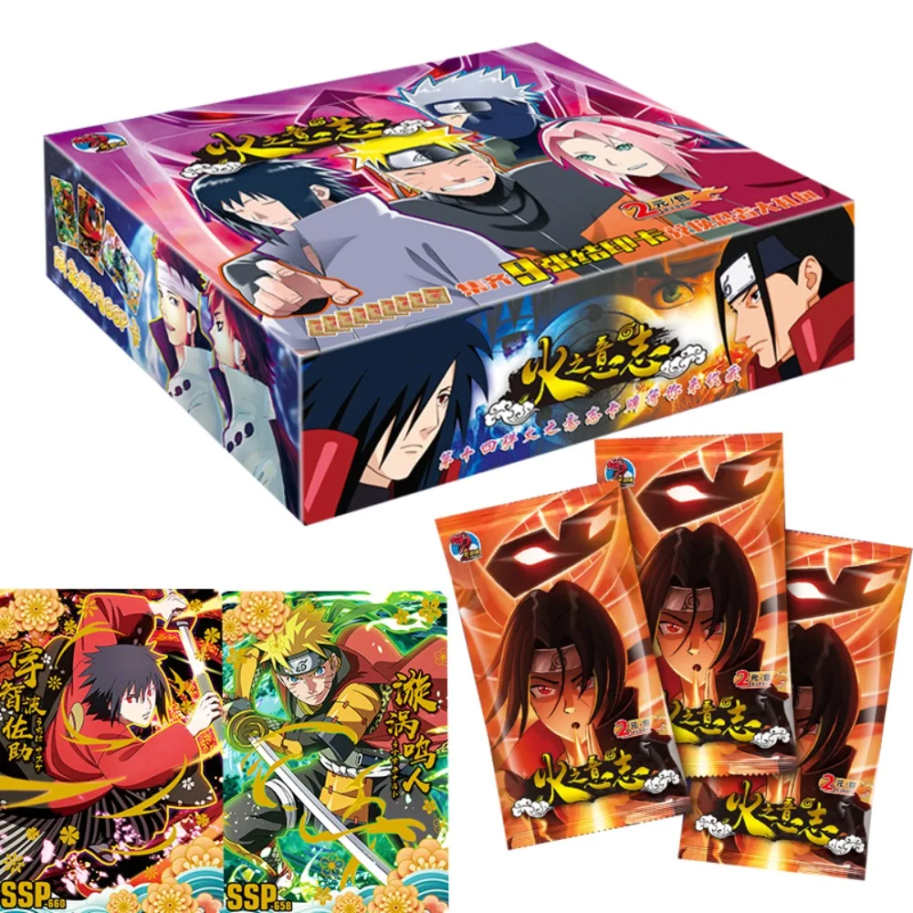 

Anime Naruto Cards Collection For Kids Vortex Uchiha Sasuke Hinata Character Rare Trading Battle Cards For Children Gift Toys