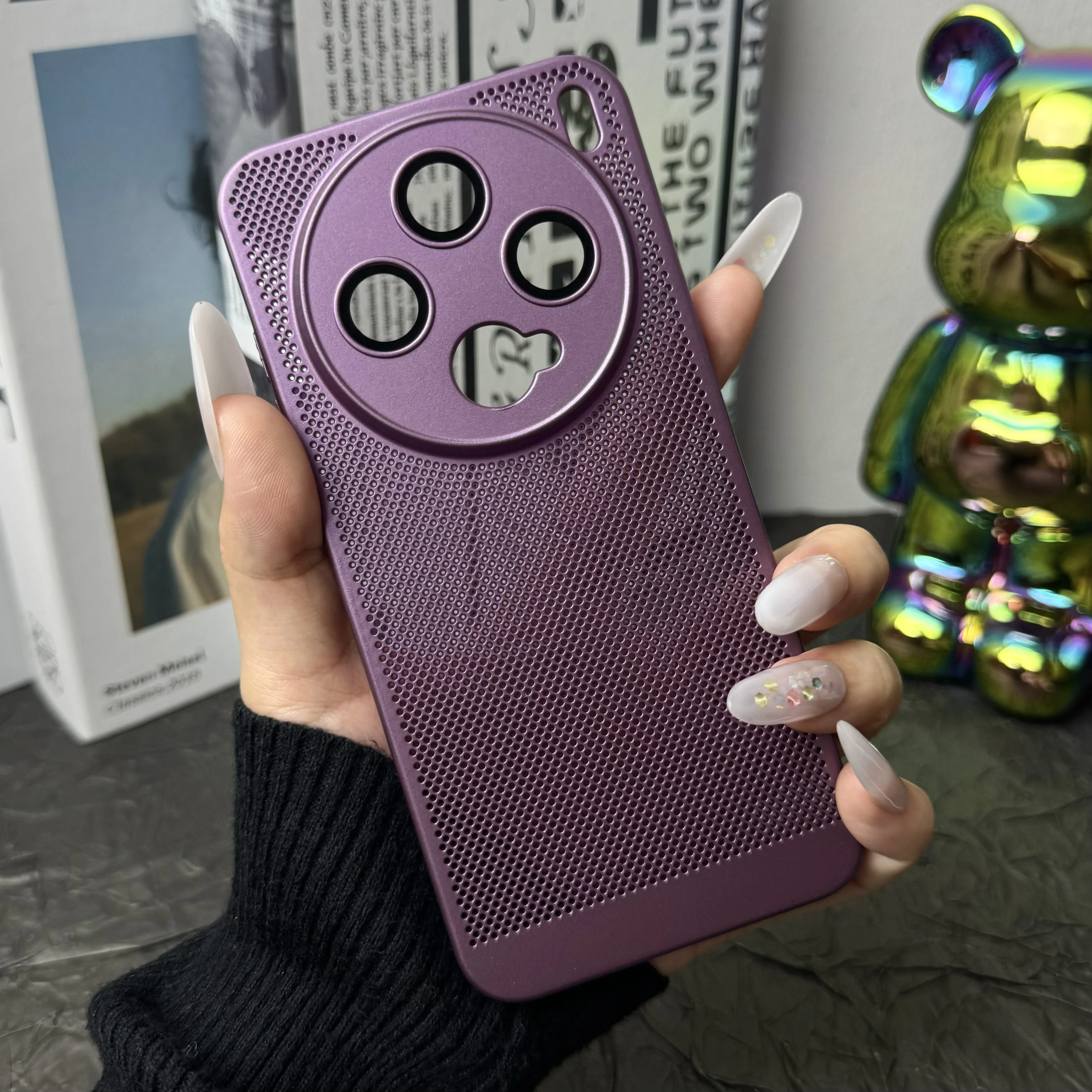 Ultra Thin Breathable Heat Dissipation Case with Camera Film Protection