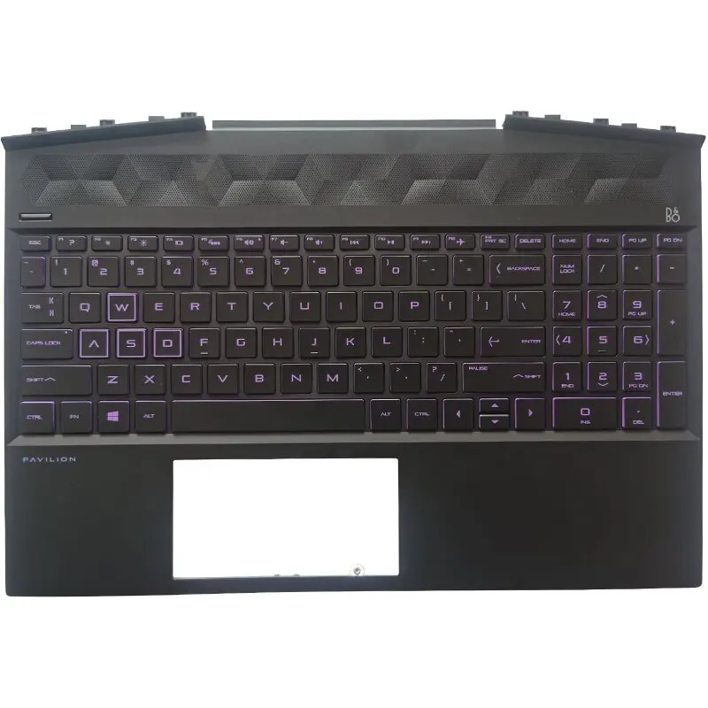

Новая клавиатура для ноутбука HP Pavilion 15-DK 15T-DK TPN-C141 с верхней крышкой и подсветкой