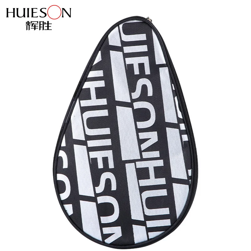 

Портативная сумка для ракеток для настольного тенниса Huieson, вместительная ракетка для пинг-понга, стандартное водонепроницаемое пылезащитное покрытие ракетки
