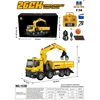 2.4G HUINA 1538 1/14 Scale RC Timber Grab Dump Truck Remote Control Dumper Car Model 1200MAH Battery Toys Gifts for Boys TH19620 1