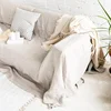 100% Linen Sofa Cover ,Premium Quality Sofa Slipcover, Soft Couch Chair Cover for Living Room Bedroom LOVESEAT Home Textile 5