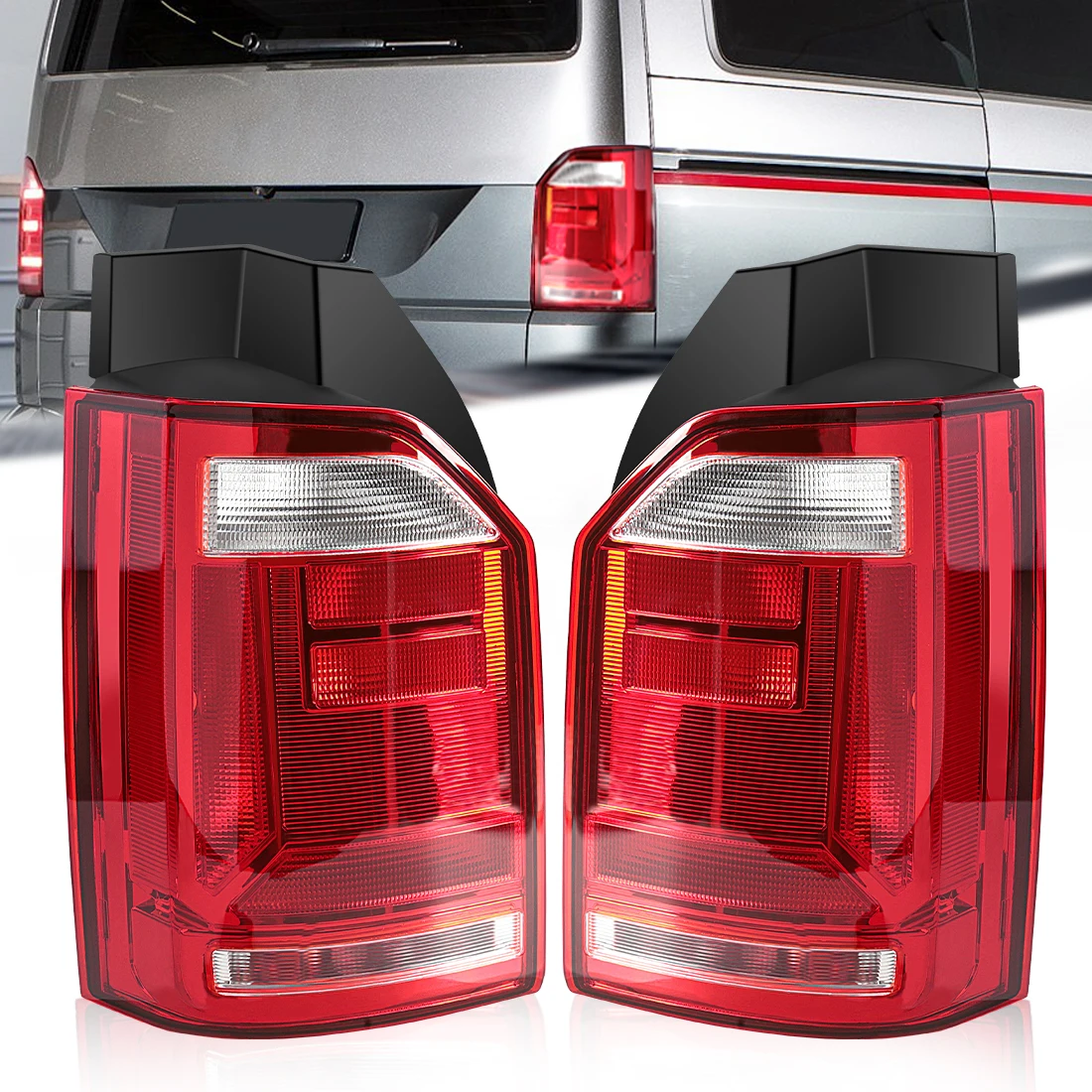 Multivan Rear Light LED Tail Lamp Brake Light For VW T6 Multivan Transporter 2015 2016 2017 ...