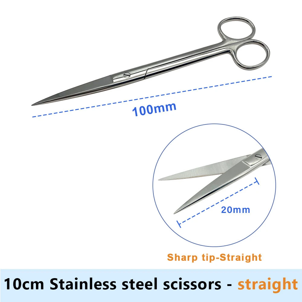 Medical Surgical Scissors Upgraded Steel Small Nail Tools Eyebrow Nose Hair Cut Manicure Makeup Professional Beauty Accessories