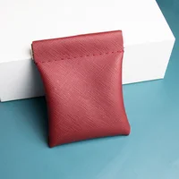 Porte-monnaie en cuir Pu pour hommes et femmes, petit portefeuille court, porte-carte de crédit pour enfants et filles, changement d'argent, clé, écouteurs 3