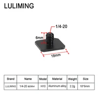 Aluminum alloy 1/4 3/8 Single-layer Hot Shoe Base Conversion Screw SLR Camera 1/4 Double-layer Hot Shoe Base Ballhead Accessory 2