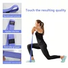 3Pcs Yoga Resistance Tension Band,Yoga Stretching Band,Elastic Band,Exercise Equipment,For Exercise,Body Stretching,Strength Training 5