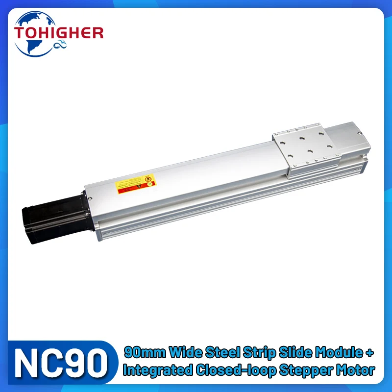 

Clean Room Built-in Linear Motion Guide Ball Screw Actuator Linear Rail Stage Steel Strip CNC Sliding Table 90mm SFU1605/1610