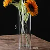 Transparent Glass Hydroponic Vase Modern Cylinder Flower Centerpiece Vases Use for Floral Wedding Home Decoration Candle Holders 4