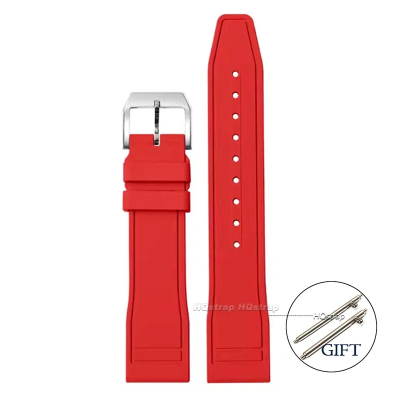 Waterproof Quick-Release Rubber Sport Watch Band Strap in Various Sizes