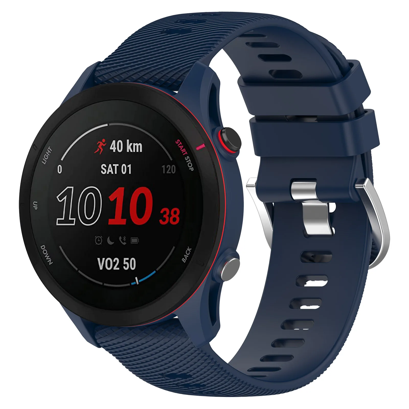 Silicone Sport Watchband and Case Set