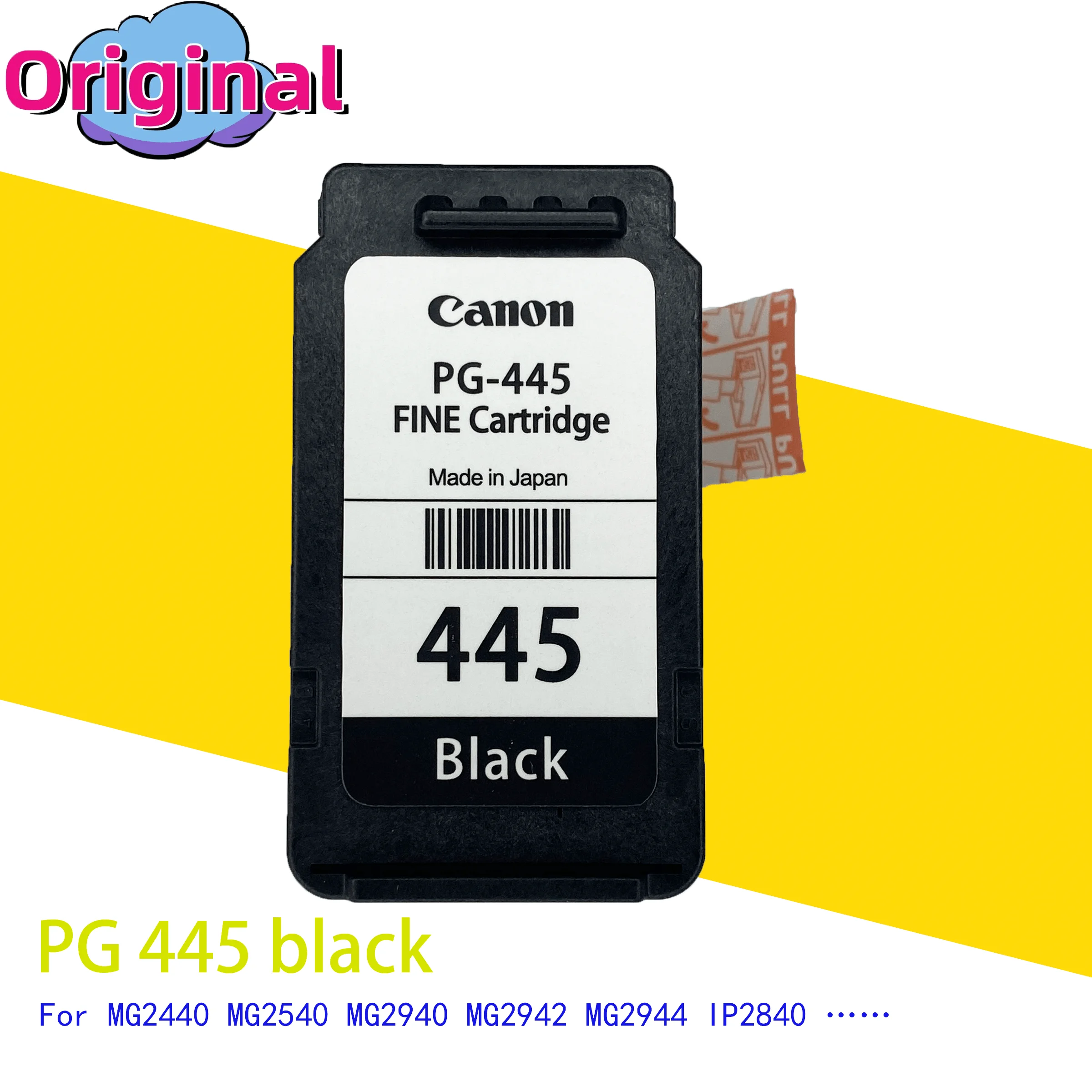 Original Ink Cartridge  PG 445 CL446 Compatible for Canon PIXMA MX494 MG2440 MG2940 MG2540 MG2540S IP2840