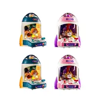 Small Claw Machine with Lights and Sounds Indoor Candy Prizes Dispenser Game 1