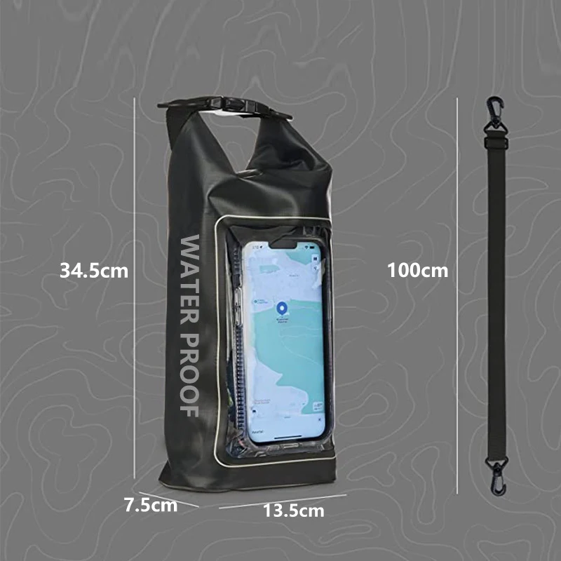Waterproof Dry Bag 2L Dry Bag Touch Screen Waterproof Bags For Trekking Drifting Rafting Surfing kayak