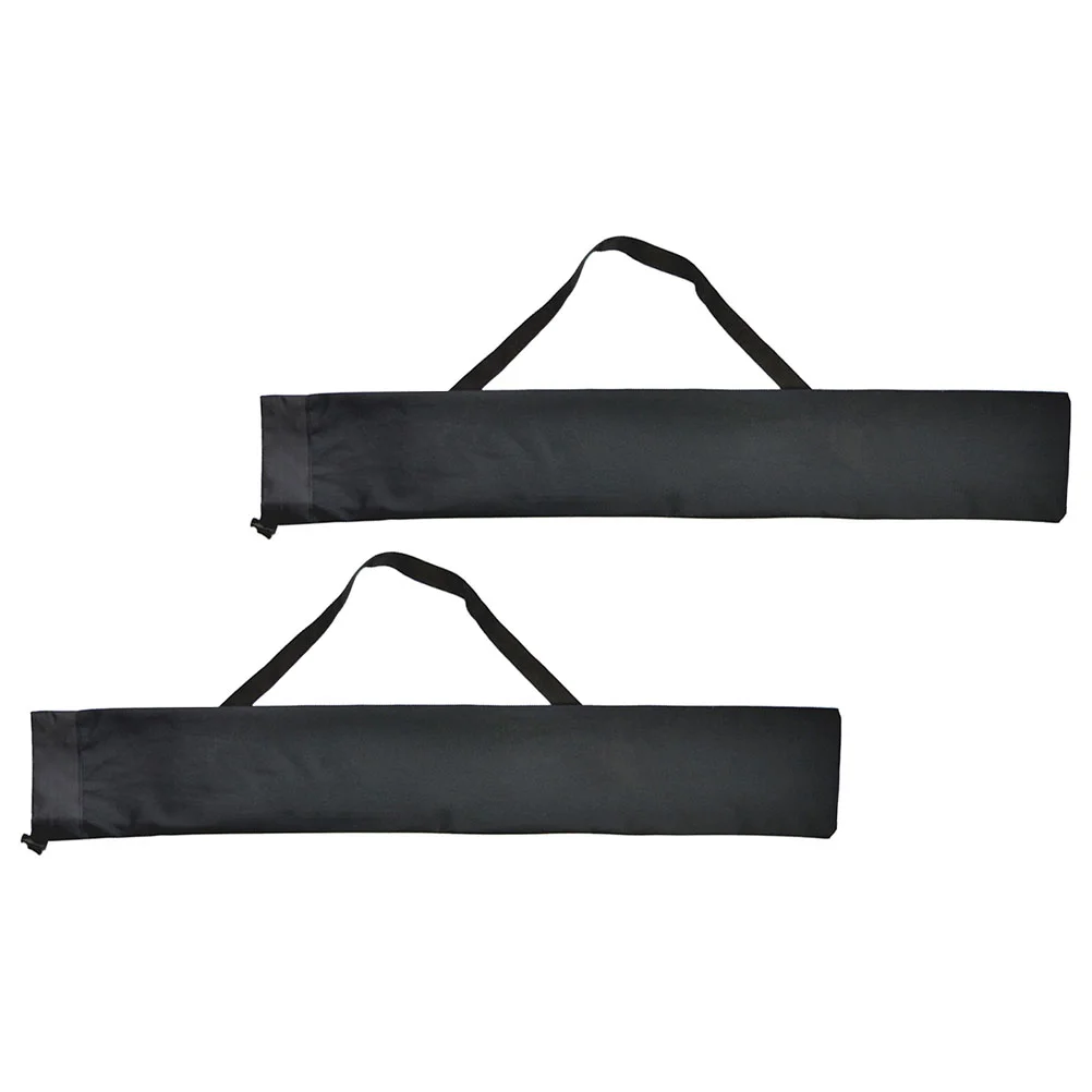 

2 Pcs Alpenstock Buggy Bag Storage Backpack Carrying for Hiking Poles Oxford Cloth
