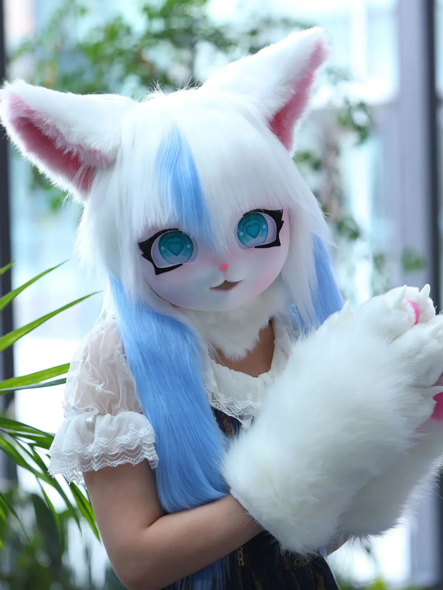 Cosplay Costumes Fursuit Headset Furry Costume Paw Head Base Kigurumi Animal Mask