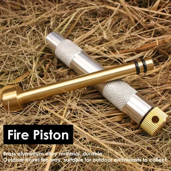 Brass Fire Starter Tube 1