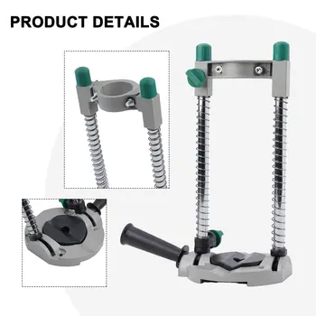 Horizontal Position Drill Holder Stand Electric Drill Electric Hammer Drill Press Sturdy Construction 6