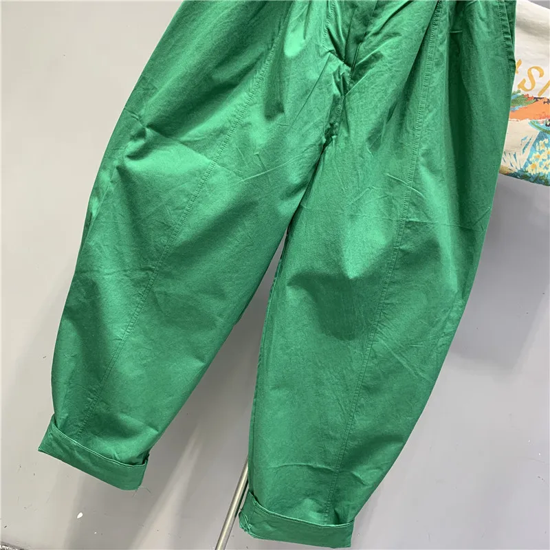 Korean Pants For Women High Waist Loose Solid Color Straight Trousers Fashion Female Clothing 2023 Spring New