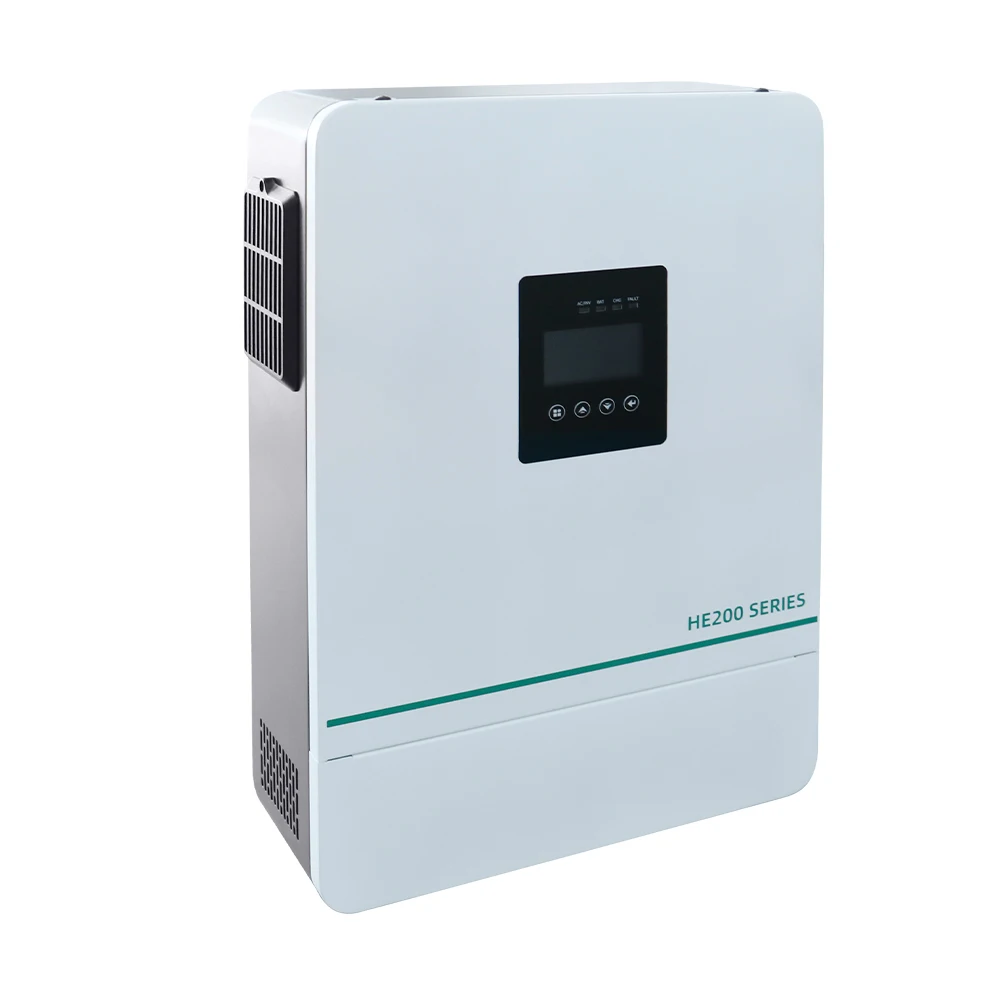 Inverter solare ibrido HLTNC 3.6kw 5.5kw 6.5kw 220v Inverter a onda sinusoidale pura 24V 48V On Grid Carica solare Inversor domestico con WiFi - Image 6