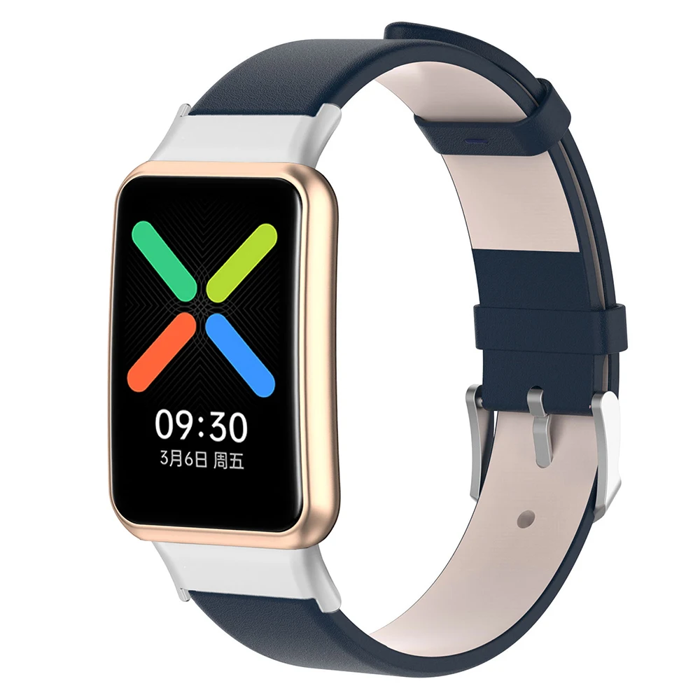 Elegant Leather Watch Strap - Premium Waterproof Replacement Band