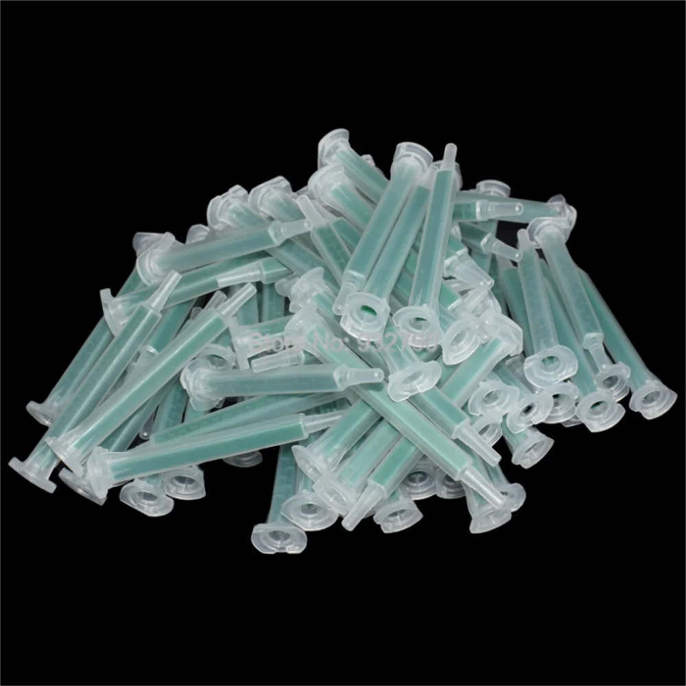 50pcs Static Mixer Mixing Nozzle for 1:1 1:2 Adhesive Cartridges