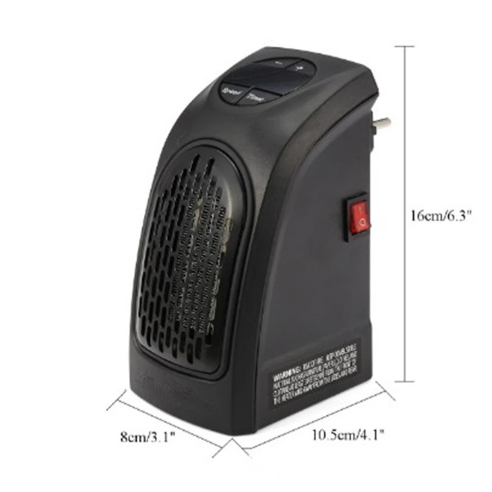 Wall Electric Heater Mini Fan Heater Warm Blower Desktop Household Wall  Home Heating Stove Radiator Warmer Machine for Winter