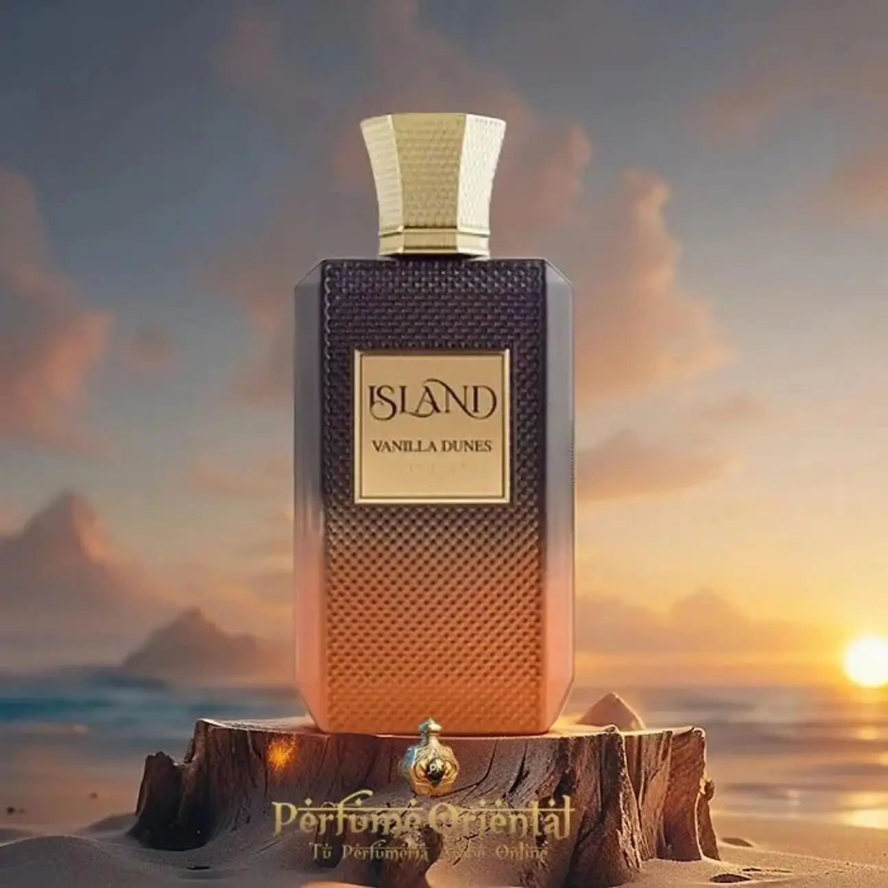 Extrait de parfum unisexe Island Vanilla Dunes, fragrance gourmande et chaleureuse pour une sophistication au quotidien_voghion.com