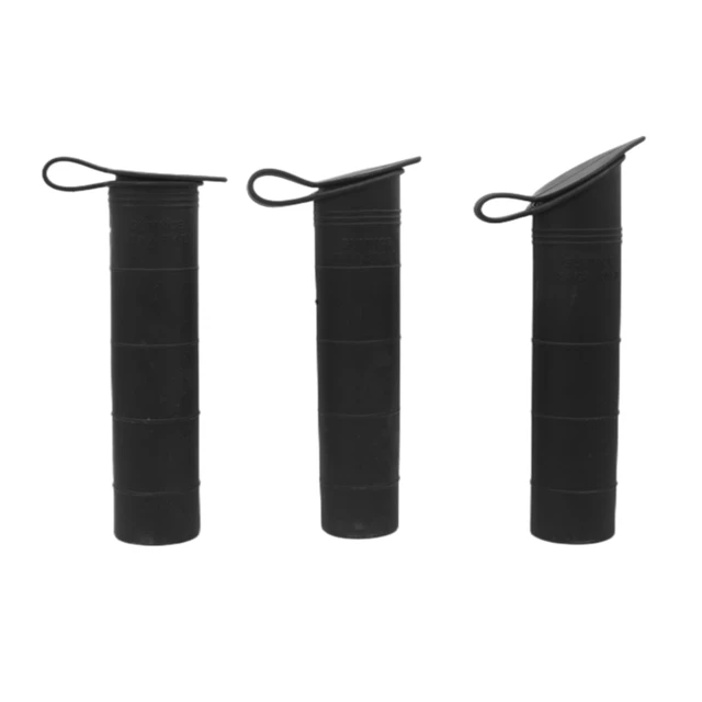 2x Plastic Flush Mount Fishing Boat Rod Holder and Cap Cover for Kayak Pole  for sale online