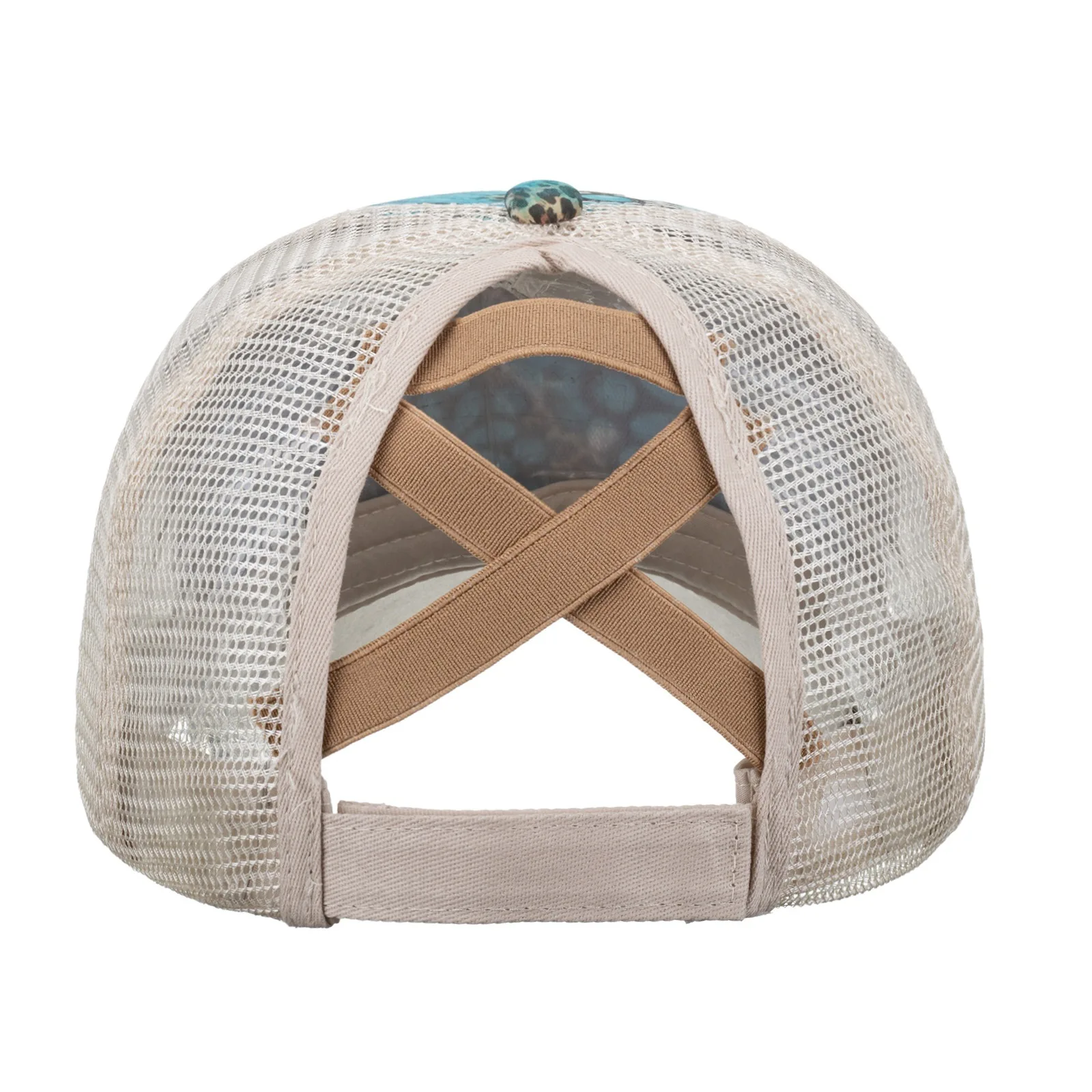 Outdoor Sports Women's Baseball Hat Leisure Duck Tongue Sunshade Mesh Pattern