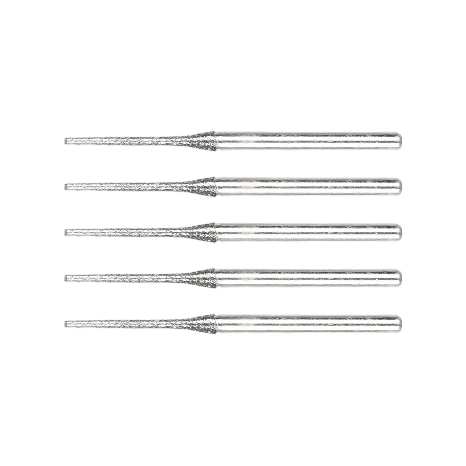 

5pcs 0.8 1 1.2 1.5 1.8 2 2.5mm Diamond Coated Drill Bits With 2.35mm Shank Glass Jade Amber Jewelry Glass Diamond Drill Bit