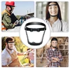 Anti-Fog Full Face Shield With Filters Kitchen Oil-Splash Face Mask Work Protection Mask Safety Glasses Protective Cover Mask 4