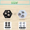 Self Adhesive Caster Wheels 8Pcs, Stainless Steel Ball Bearings For Kitchen Appliances 6