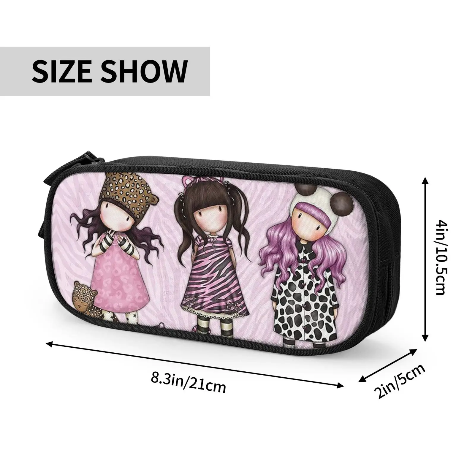 Cute Santoro Gorjuss Makeup Box Cosmetic Cases 3d Print Anime School  Supplies Organizer Bag Cartoon Girls Pencil Case Pouch New - Cosmetic Bags  & Cases - AliExpress