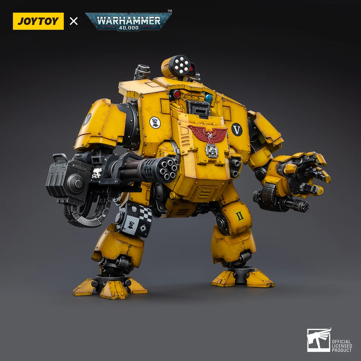 JOYTOY-JT 3419 워해머 40k 1: 18 임페리얼 주먹, 리디mptor 드레드노트