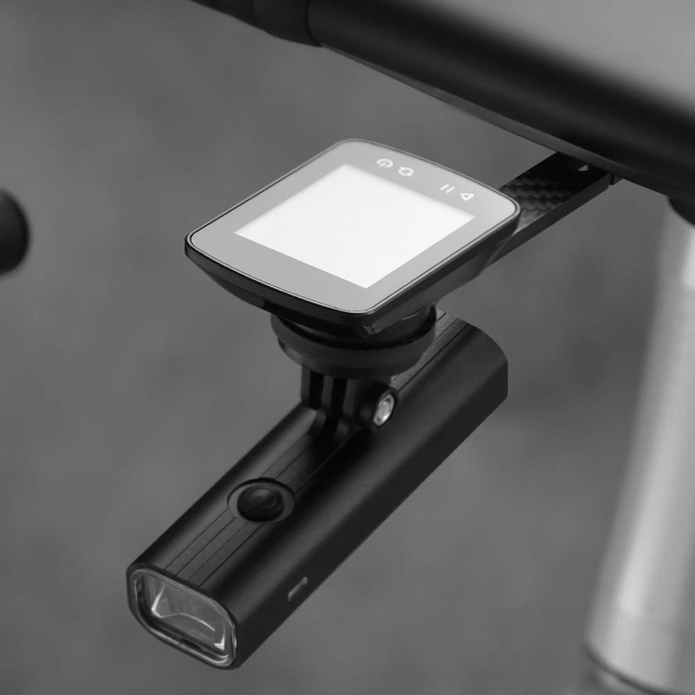 Carbon Fiber Bike Stopwatch Mount Universal Road Bike Speedometer Mount Holder Bicycle Handlebar Computer Holder for Garmin