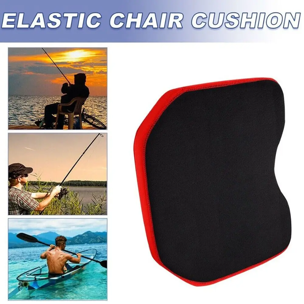 High Elasticity Kayak Seat Pad Lightweight Cushion Chair Pad Comfortable Memory Cushion Ventilation Sucker Thicken Canoe Chair