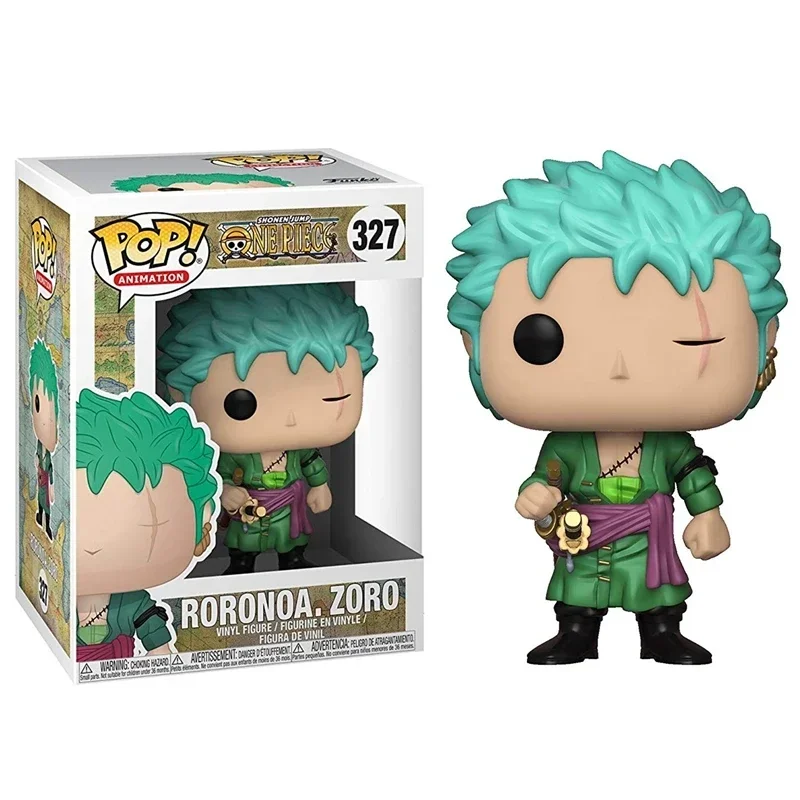 FUNKO POP ONE PIECE #1273 Red Hawk Luffy Gear Two #1269 Buggy the Clown #1276 Soba Mask #1277 Model Action Figure Toys for Gifts