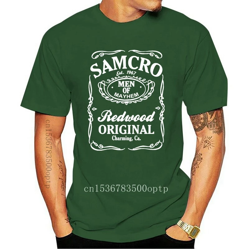

New 2021 2021 Hot Sale T-shirt Motorcycle SAMCRO MEN OF MAYHEM TELLER