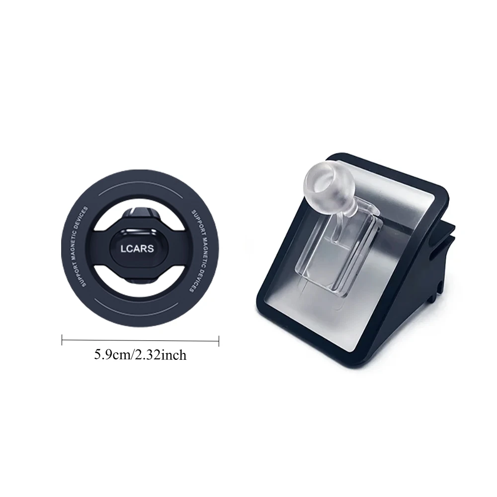Magnetic Phone Holder for Tesla Model 3 Highland 2024 & Model Y Launch 2025 Anti Vibration Car Mount Bracket Car Accessory