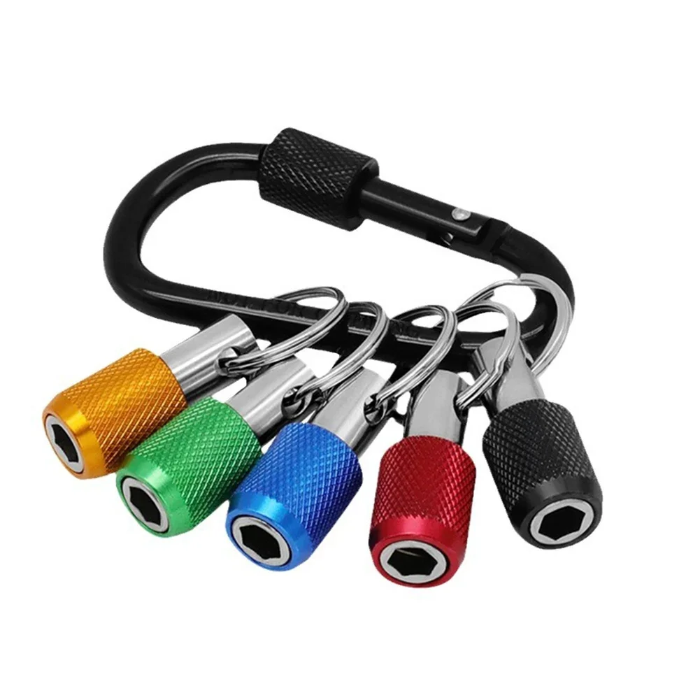

1/4 Inch Hex Shank Hex Shank Suitable For Most Electric Screwdrivers Keychain Suitable For Transfer Of Drill Bits Easy To Use