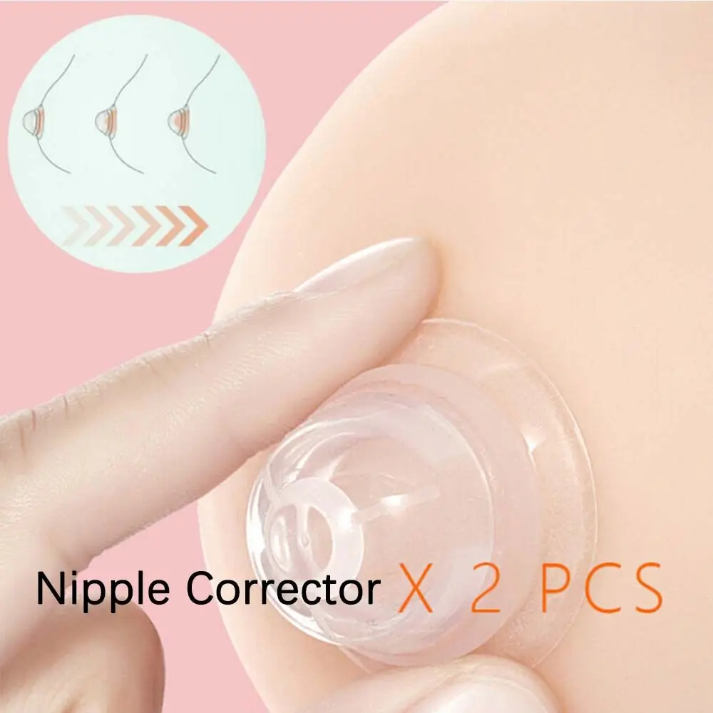 

Women Girls Silicone for Flat Inverted Nipples Pregnant Accessories Nipple Massager Nipples Aspirator Puller Nipple Corrector